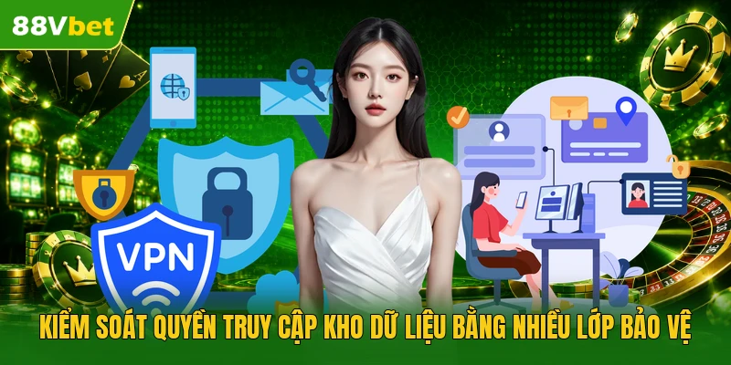 Kiểm soát quyền truy cập kho dữ liệu bằng nhiều lớp bảo vệ